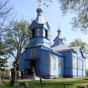Cerkiew parafialna p. w. Św Barbary zbudowana 1899-1900 r.